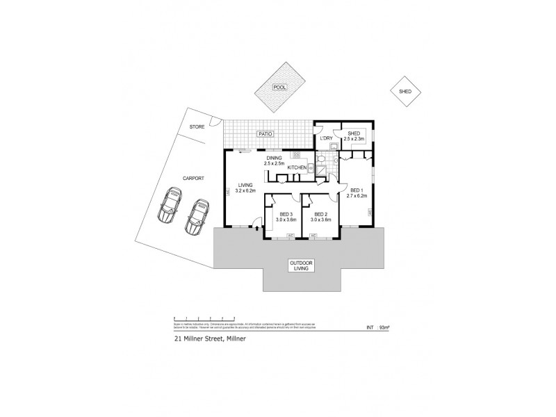 21 Millner Street, Millner NT 0810 Floorplan