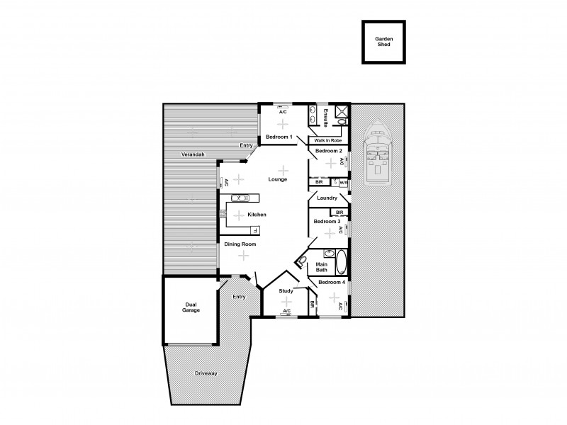 13 Kenbi Place, Rosebery NT 0832 Floorplan
