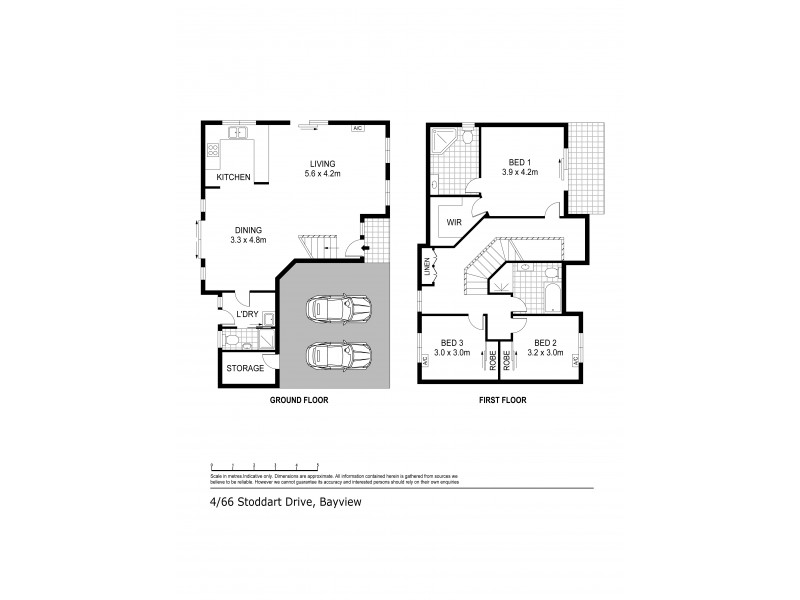4/66 Stoddart Drive, Bayview NT 0820 Floorplan