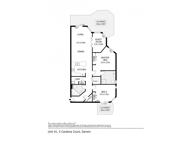 41/5 Cardona Court, Darwin NT 0800 Floorplan