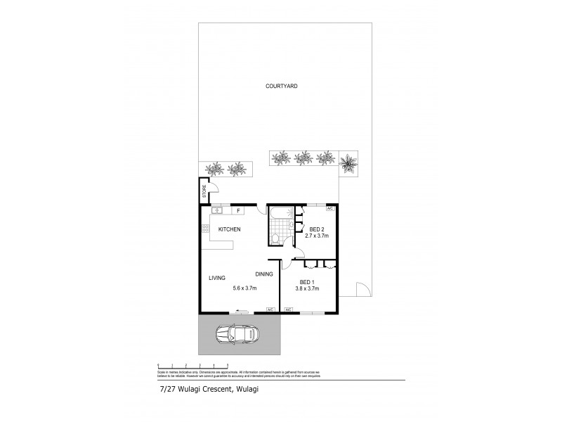 7/27 Wulagi Crescent, Wulagi NT 0812 Floorplan