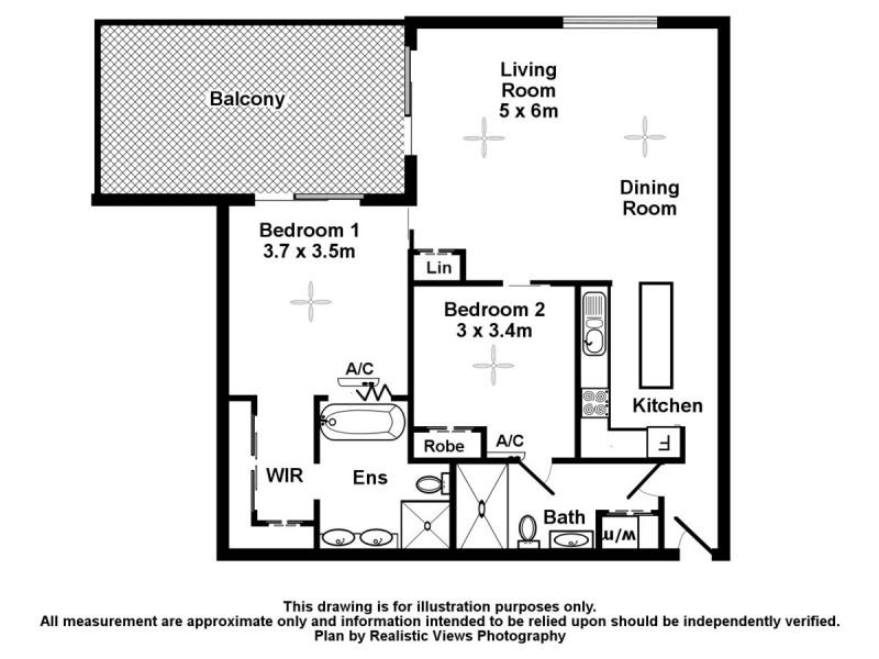 312/102 Esplanade, Darwin NT 0800 Floorplan