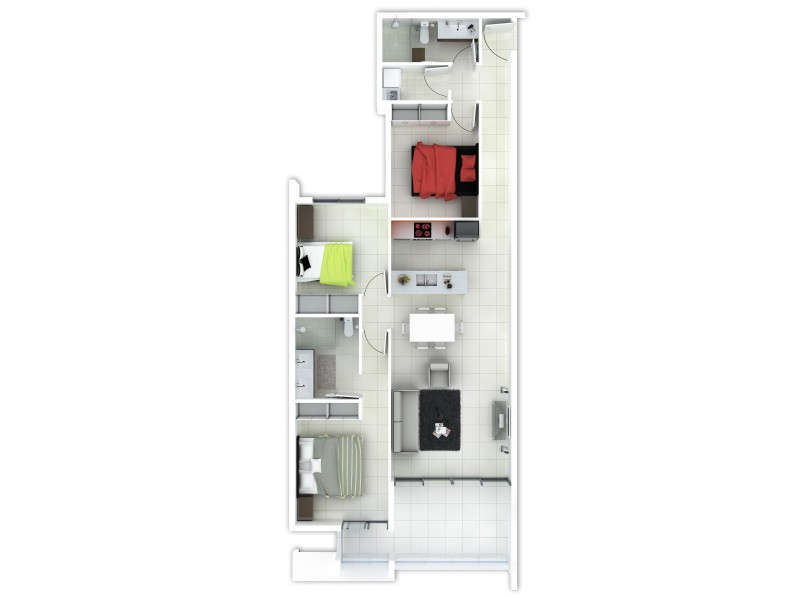 57a/39 Cavenagh Street, Darwin NT 0800 Floorplan