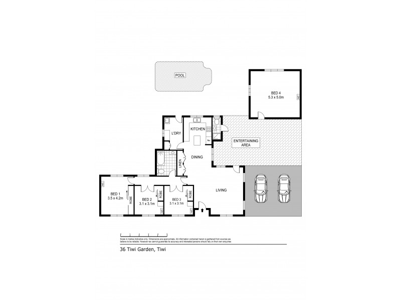 36 Tiwi Gardens, Tiwi NT 0810 Floorplan