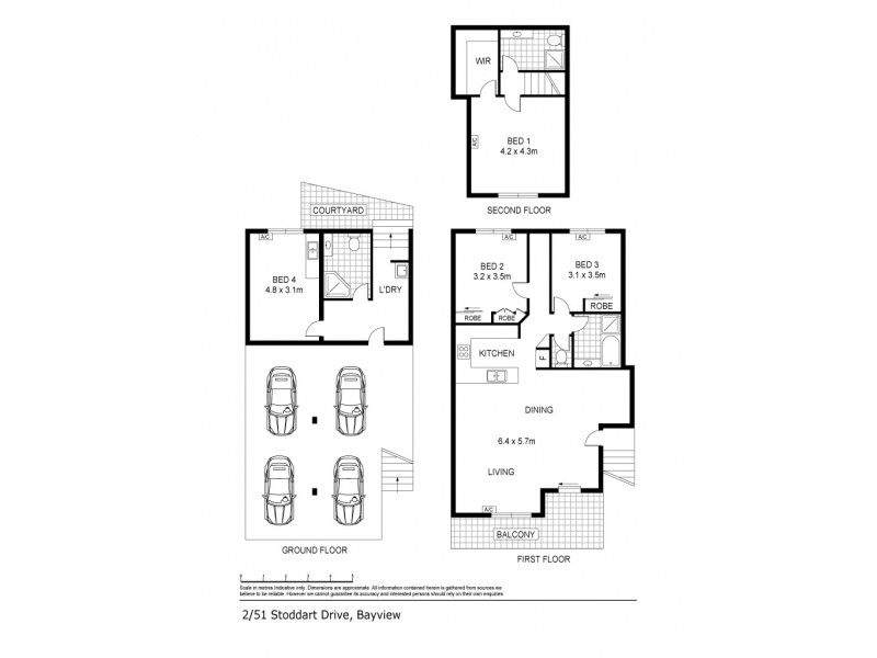 2/51 Stoddart Drive, Bayview NT 0820 Floorplan