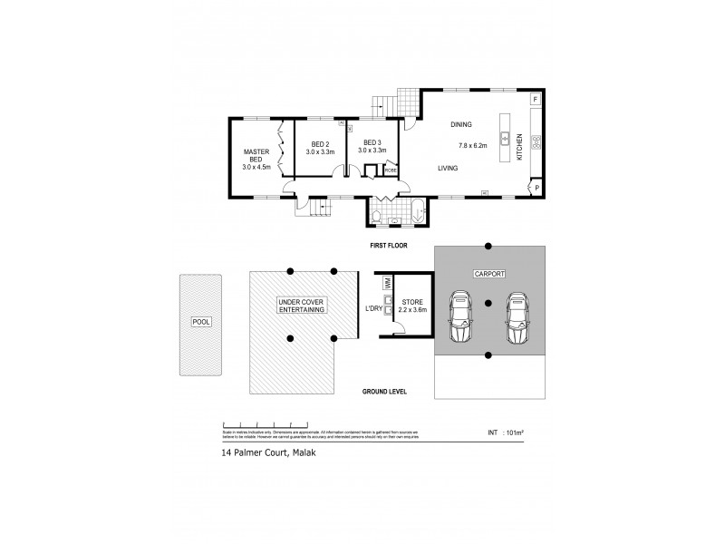 14 Palmer Court, Malak NT 0812 Floorplan