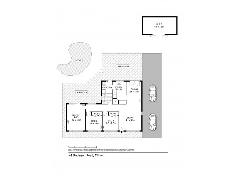41 Robinson Road, Millner NT 0810 Floorplan