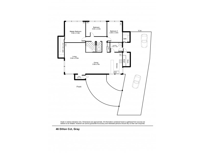 46 Dillon Circuit, Gray NT 0830 Floorplan