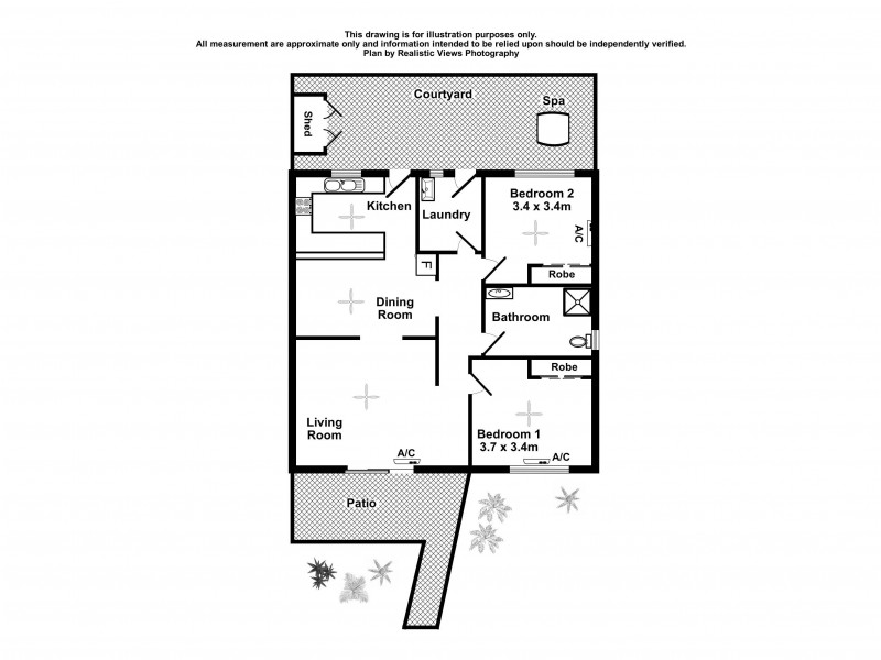 3/35 Rosewood Crescent, Leanyer NT 0812 Floorplan