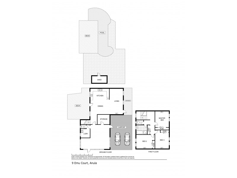 9 Emu Court, Wulagi NT 0812 Floorplan