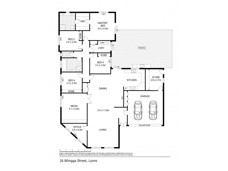 26 Bilingga Street, Lyons NT 0810 Floorplan