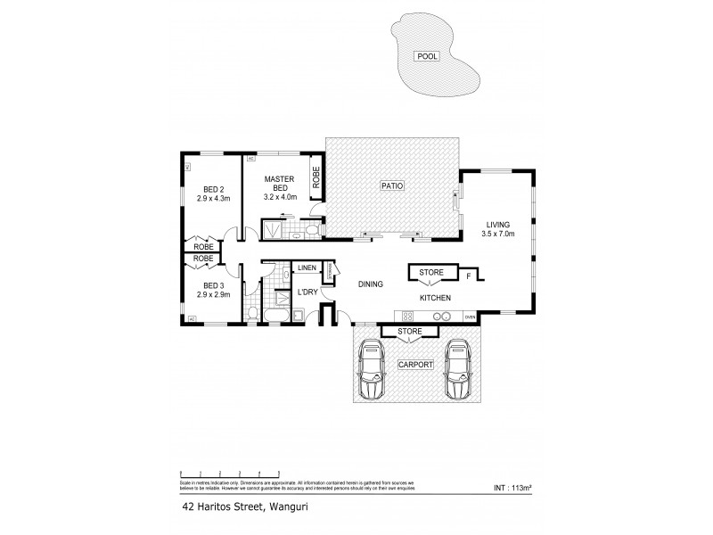 42 Haritos Street, Wanguri NT 0810 Floorplan