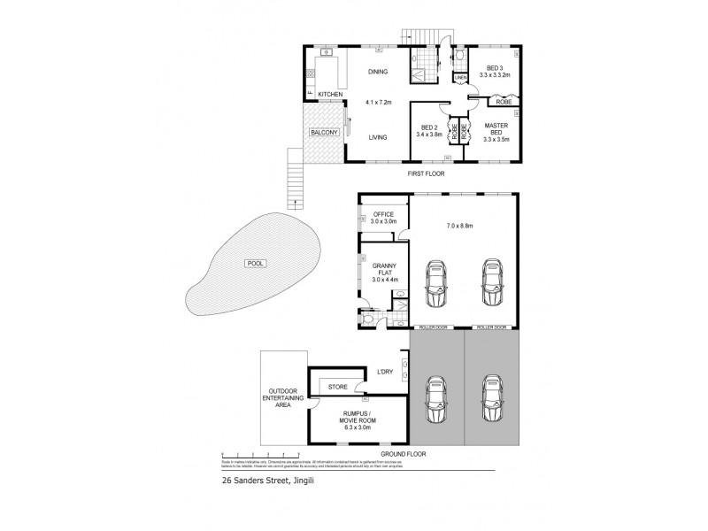 26 Sanders Street, Jingili NT 0810 Floorplan