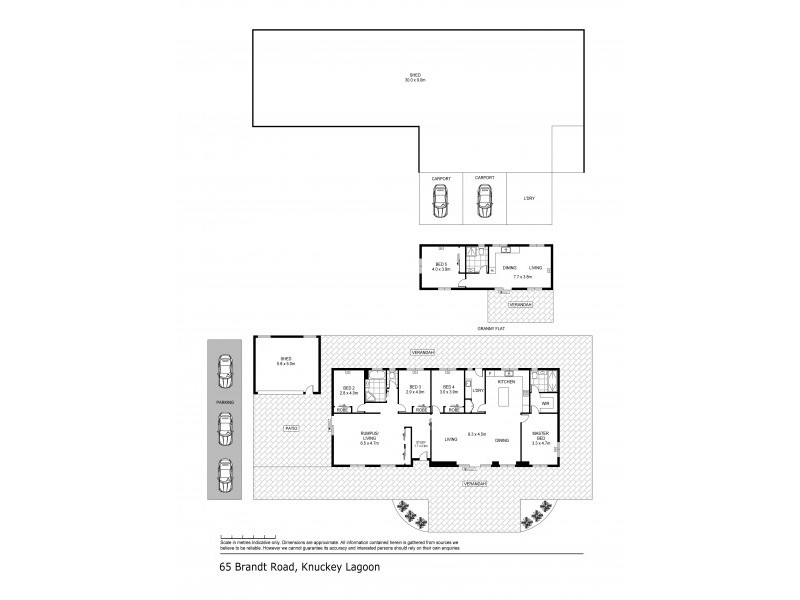 65 Brandt Road, Knuckey Lagoon NT 0828 Floorplan