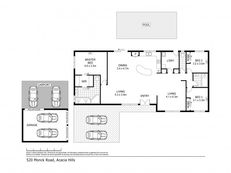 520 Monck Road, Acacia Hills NT 0822 Floorplan