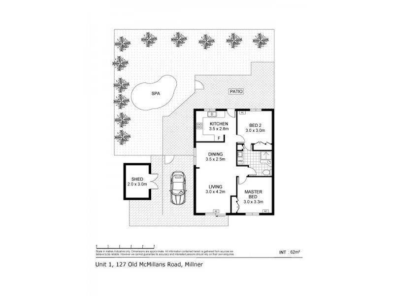 1/127 Old McMillans Road, Millner NT 0810 Floorplan