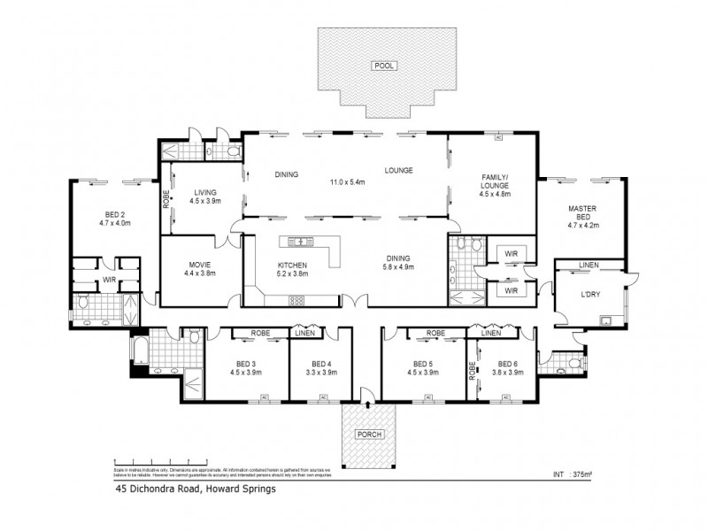 45 Dichondra Road, Howard Springs NT 0835 Floorplan