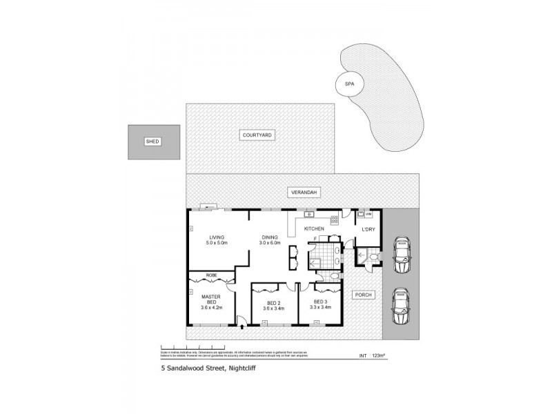 5 Sandalwood Street, Nightcliff NT 0810 Floorplan