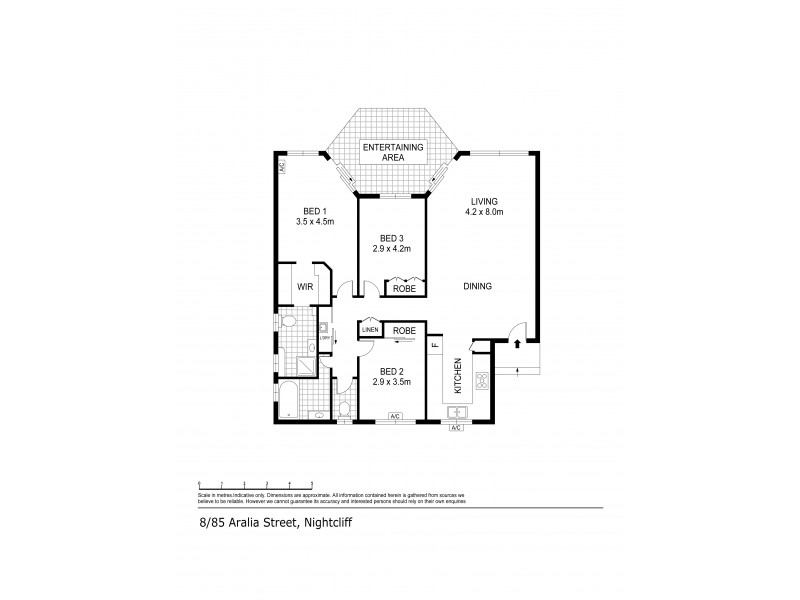 8/85 Aralia Street, Rapid Creek NT 0810 Floorplan