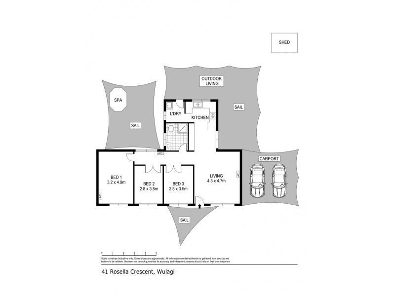 41 Rosella Crescent, Wulagi NT 0812 Floorplan