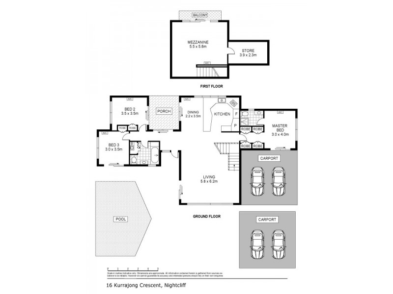 16 Kurrajong Crescent, Nightcliff NT 0810 Floorplan