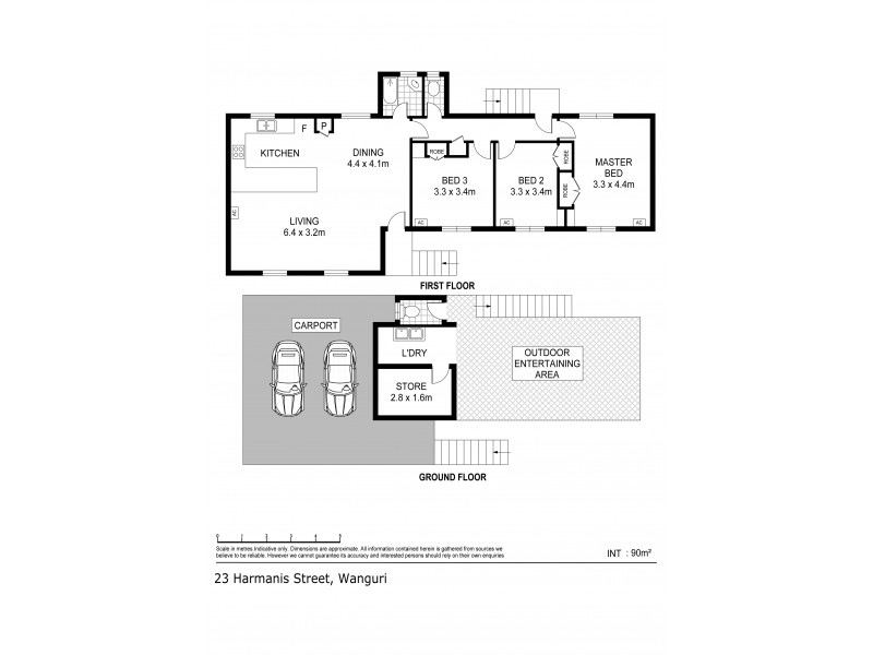 23 Harmanis Street, Wanguri NT 0810 Floorplan