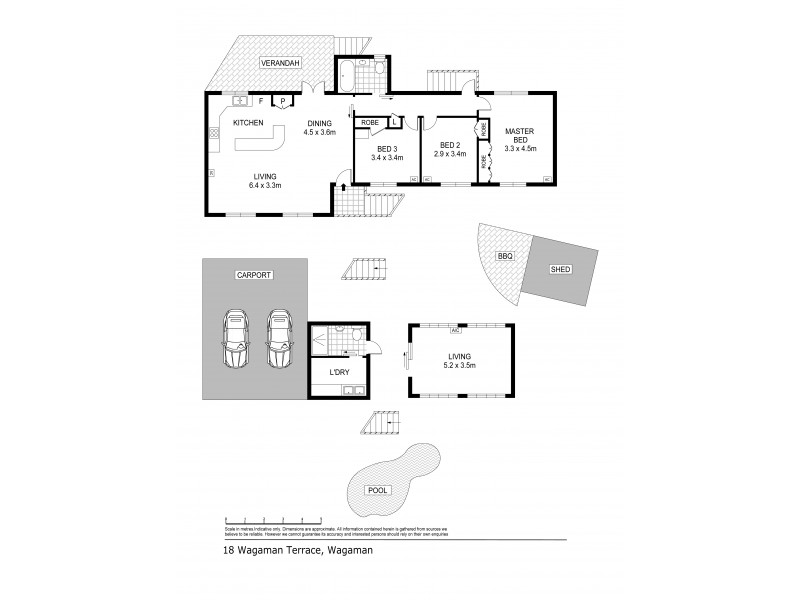 18 Wagaman Terrace, Wagaman NT 0810 Floorplan