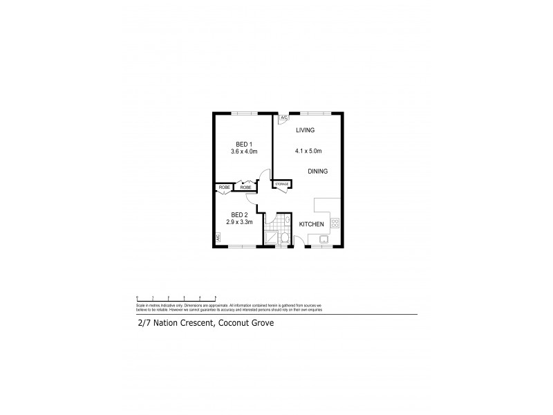 2/7 Nation Crescent, Coconut Grove NT 0810 Floorplan
