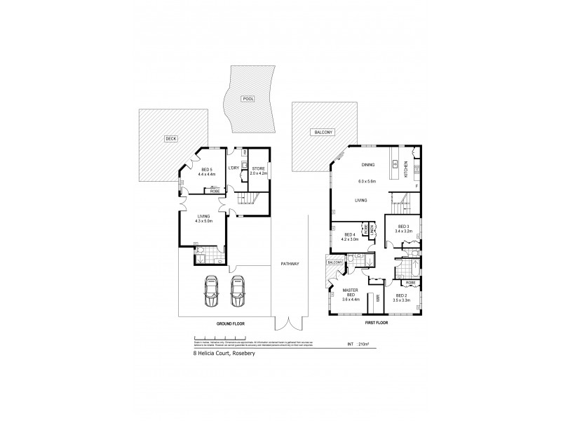 8 Helicia Court, Rosebery NT 0832 Floorplan