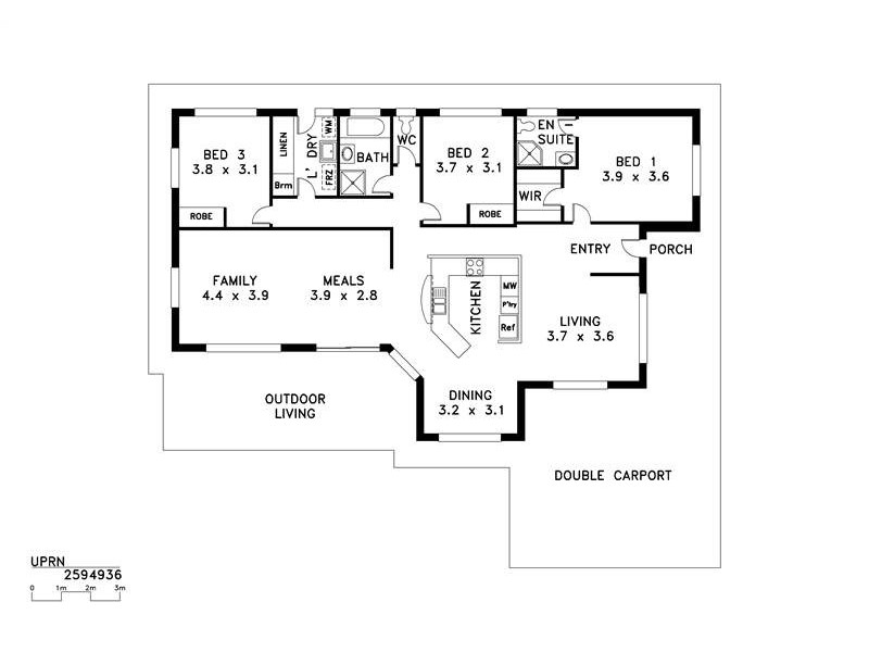 Gunn NT 0832 Floorplan