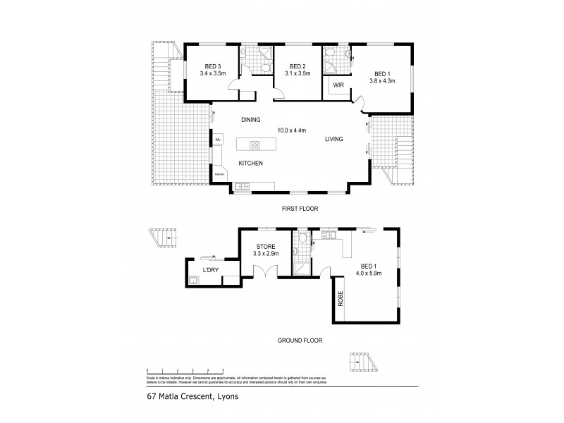 67 Matla Circuit, Lyons NT 0810 Floorplan