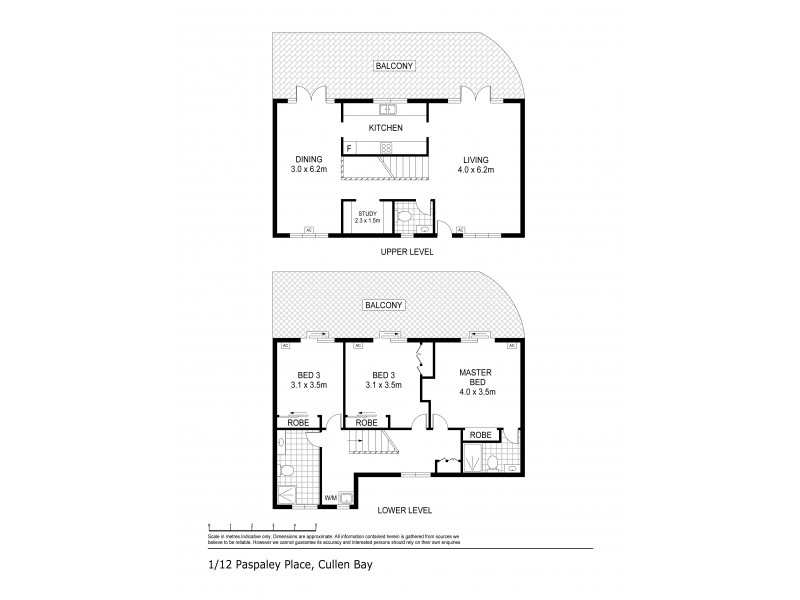 1/12 Paspaley Place, Cullen Bay NT 0820 Floorplan