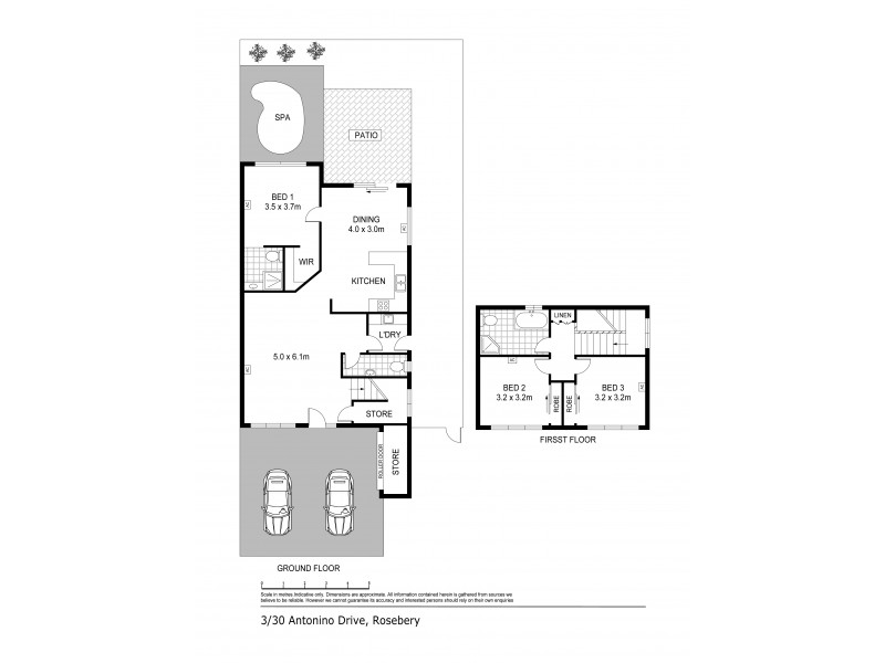 3/30 Antonino Drive, Rosebery NT 0832 Floorplan