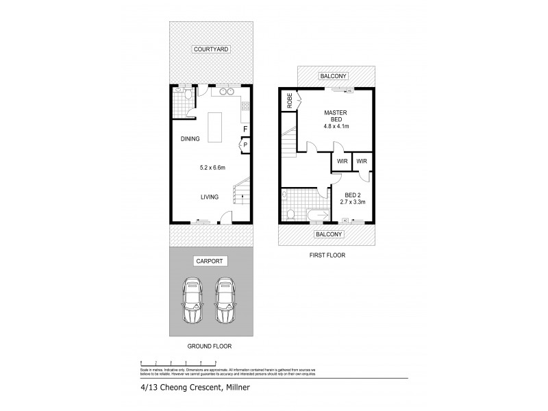 4/13 Cheong Crescent, Millner NT 0810 Floorplan