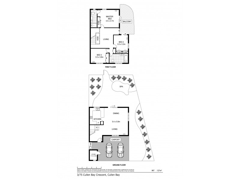 3/75 Cullen Bay Crescent, Cullen Bay NT 0820 Floorplan