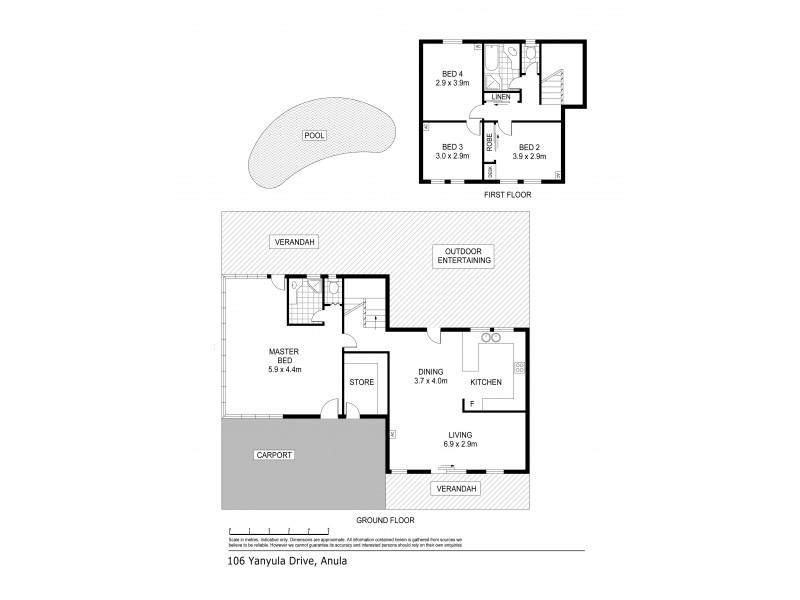 106 Yanyula Drive, Anula NT 0812 Floorplan