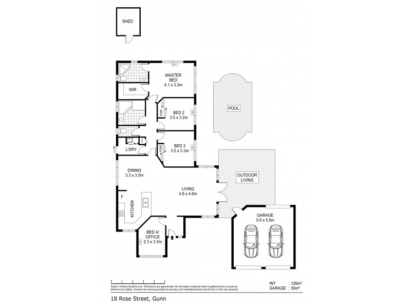 18 Rose Street, Gunn NT 0832 Floorplan