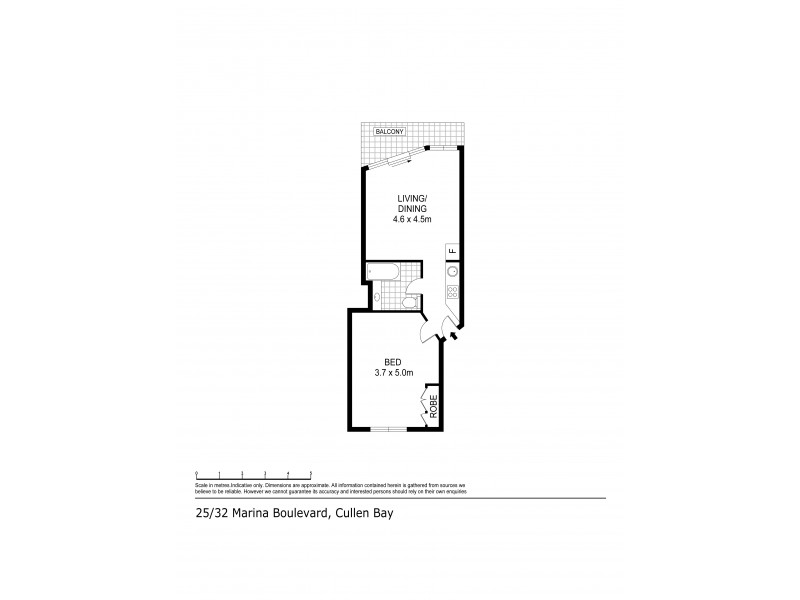 25/32 Marina Boulevard, Larrakeyah NT 0820 Floorplan
