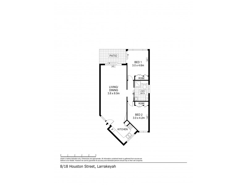 8/18 Houston Street, Larrakeyah NT 0820 Floorplan