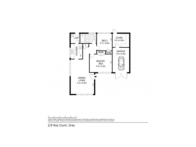 2/9 Roe Court, Gray NT 0830 Floorplan