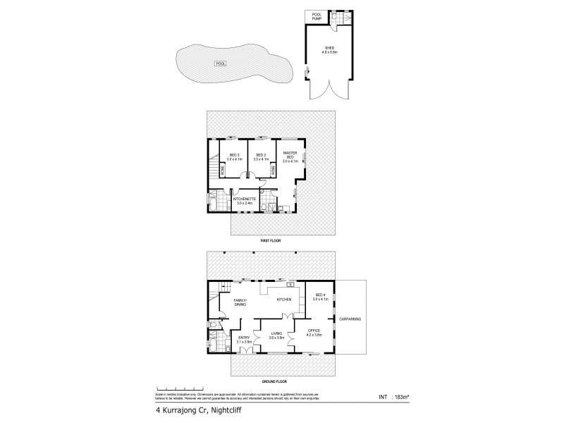 4 Kurrajong Crescent, Nightcliff NT 0810 Floorplan