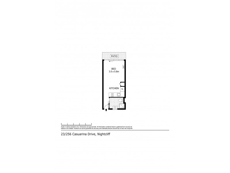 23/256 Casuarina Drive, Nightcliff NT 0810 Floorplan