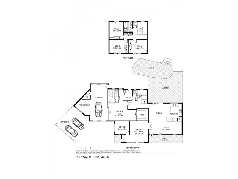 112 Yanyula Drive, Anula NT 0812 Floorplan