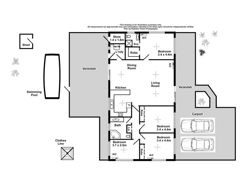 12 Saltwater Street, Rosebery NT 0832 Floorplan