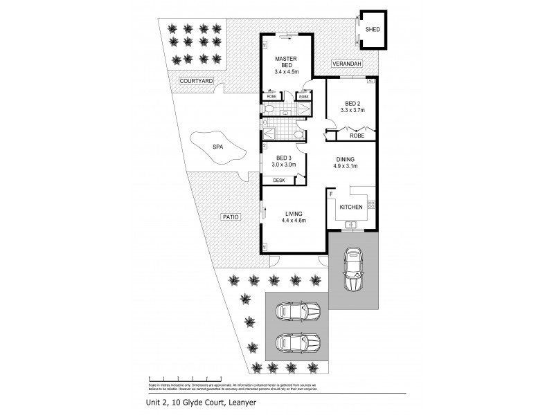 2/10 Glyde Court, Leanyer NT 0812 Floorplan