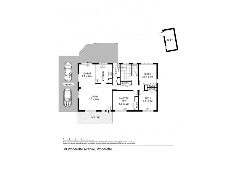 30 Woodroffe Avenue, Woodroffe NT 0830 Floorplan
