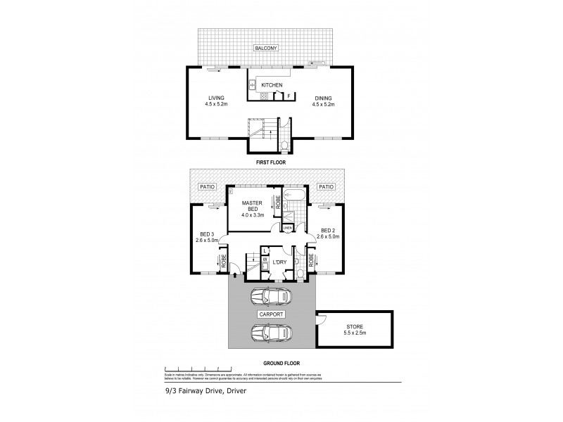 A9/3 Fairway Drive, Driver NT 0830 Floorplan