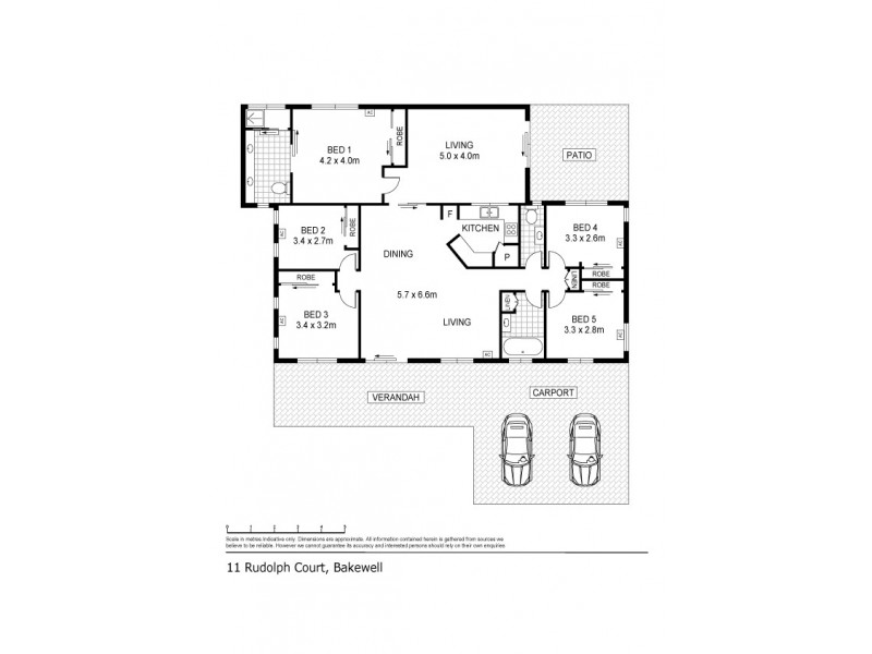11 Rudolph Court, Bakewell NT 0832 Floorplan