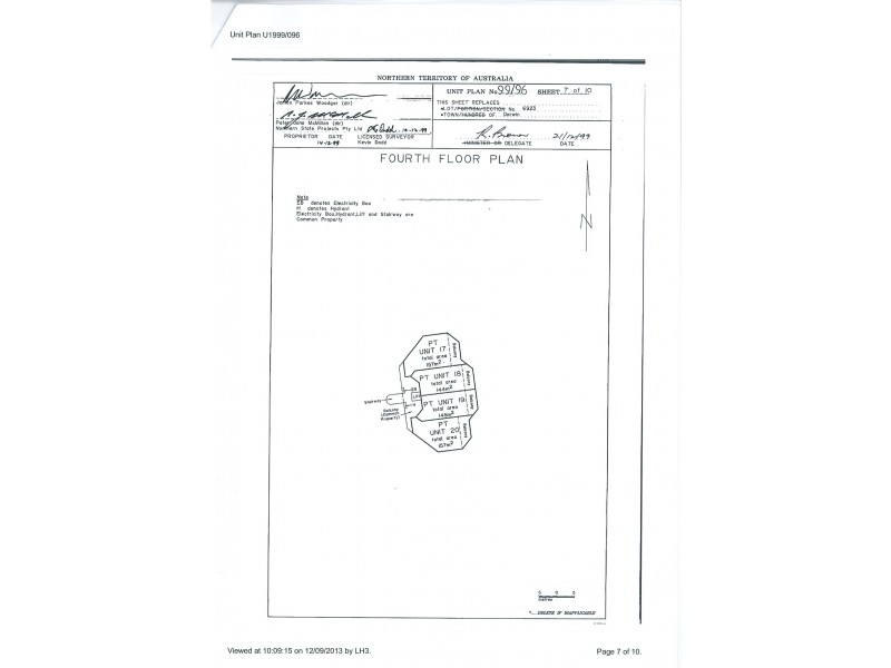 18/6 Foelsche Street, Darwin NT 0800 Floorplan