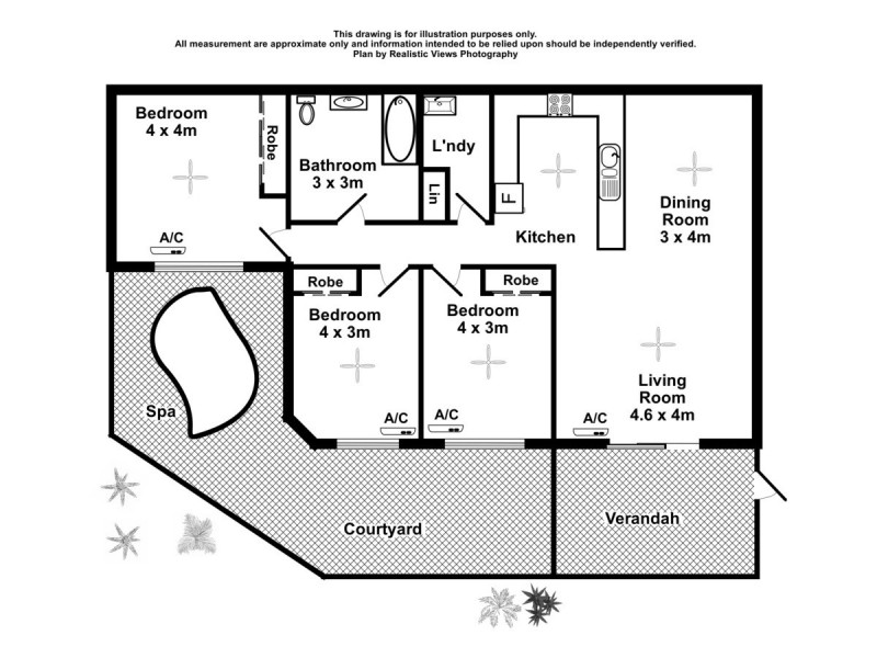 2/13 Coronation Drive, Stuart Park NT 0820 Floorplan